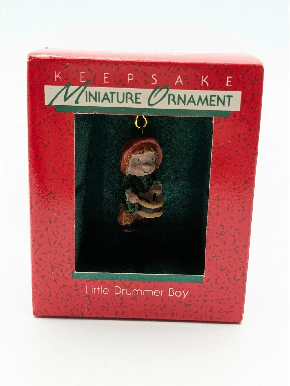 Hallmark Keepsake Little Drummer Boy Miniature Ornament 1988, New in Box